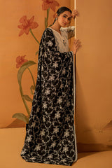 MIDNIGHT LEAF-3PC EMBROIDERED KHADDAR SUIT