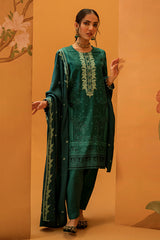 PRUSSIAN CHARM-3PC DIGITAL PRINTED KHADDAR SUIT