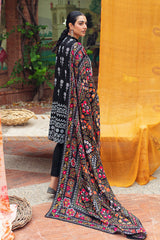 CLASSY ORNATE-3PC-EMBROIDERED LINEN SUIT