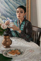 COAL DUST-3PC- LINEN SUIT