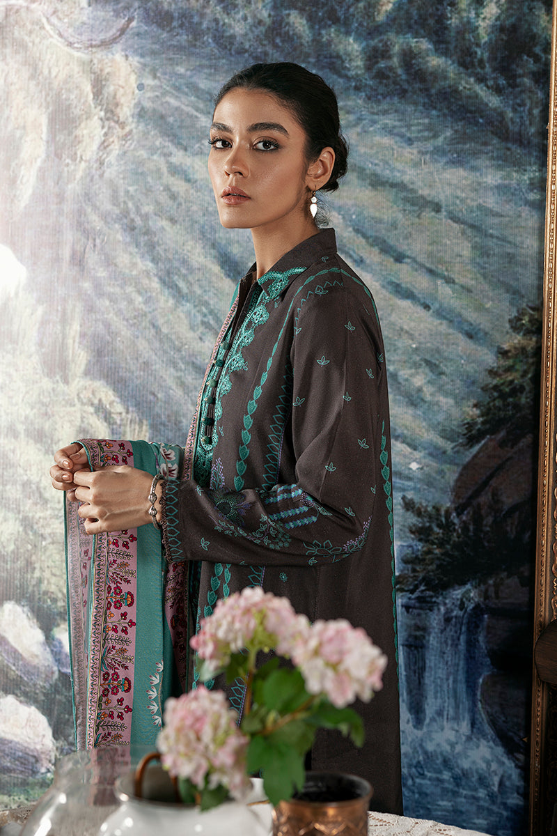 COAL DUST-3PC- LINEN SUIT