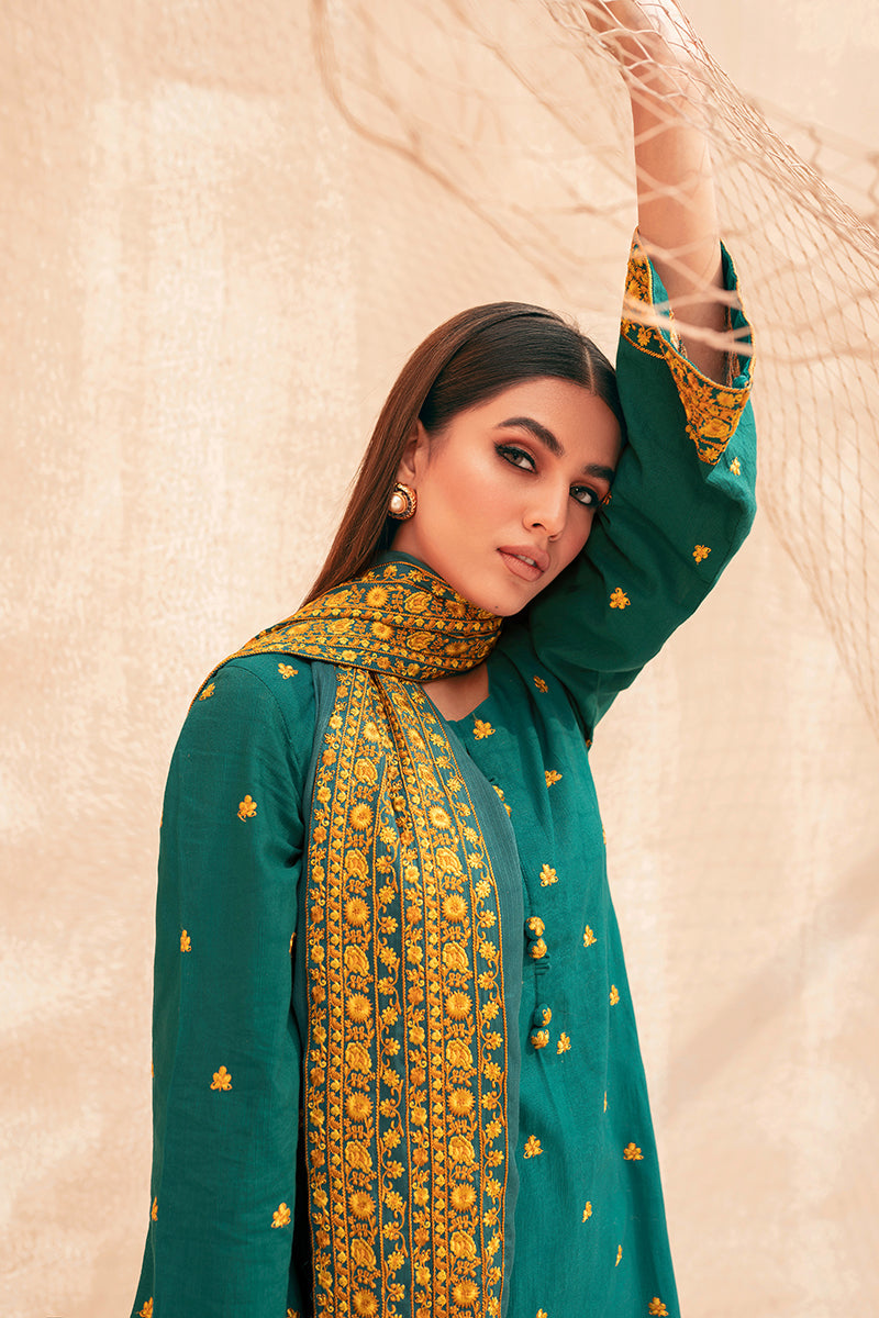 IZEL RUST-2PC (SHIRT & DUPATTA)