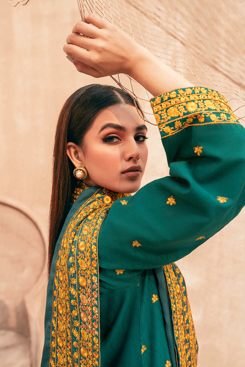 IZEL RUST-2PC (SHIRT & DUPATTA)