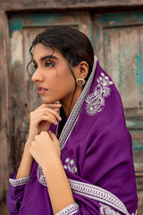 DEEP PURPLE-2PC (SHIRT & DUPATTA)
