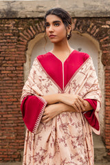 RUBY RED-2PC (SHIRT & DUPATTA)