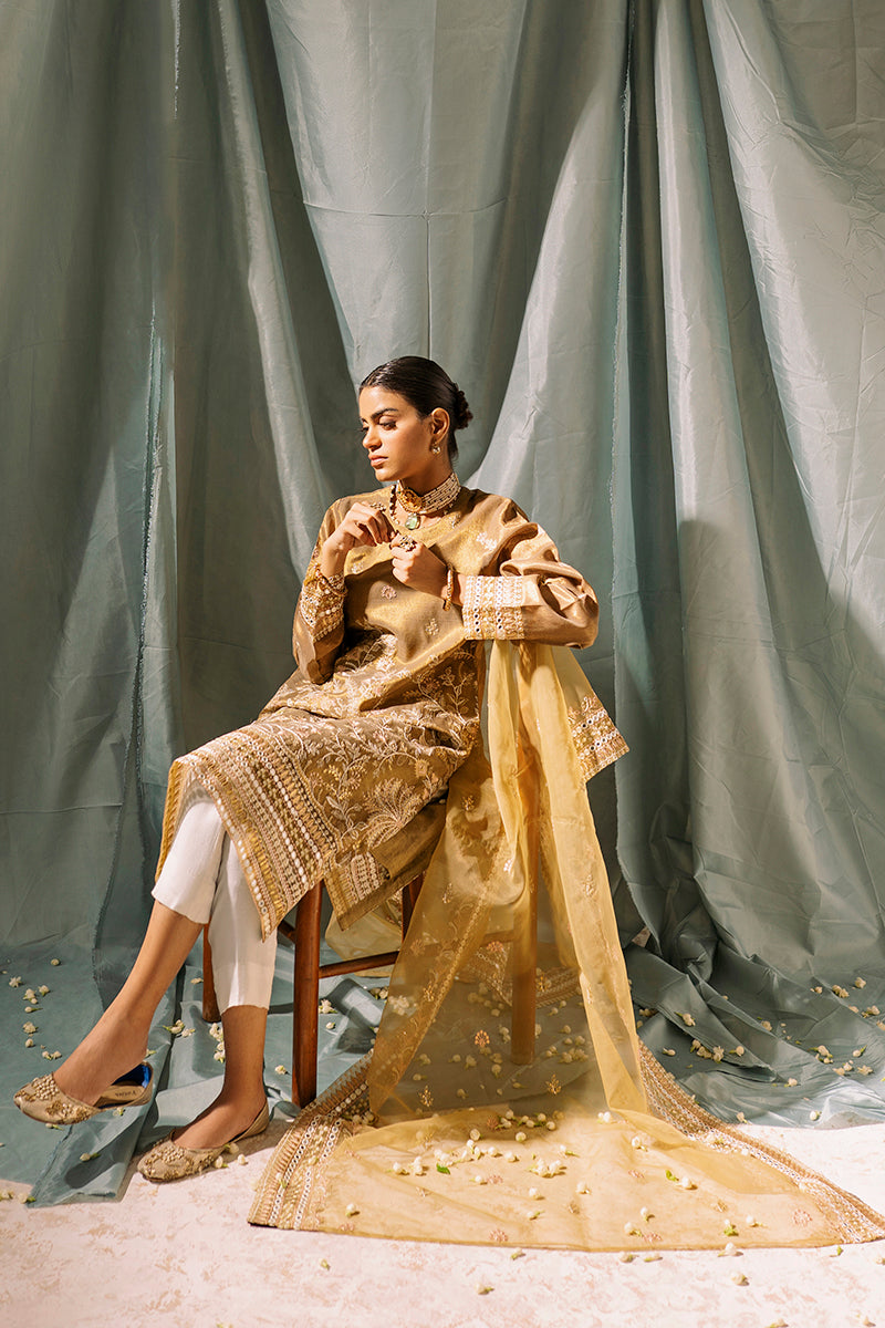 GILDED ROSE-2PC (SHIRT & DUPATTA)