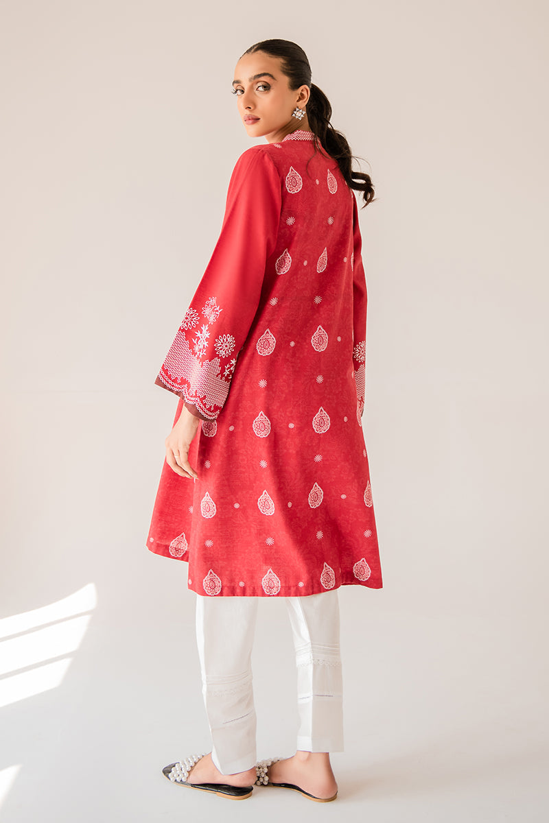 RUBY MIST DIGITAL PRINTED SHIRT