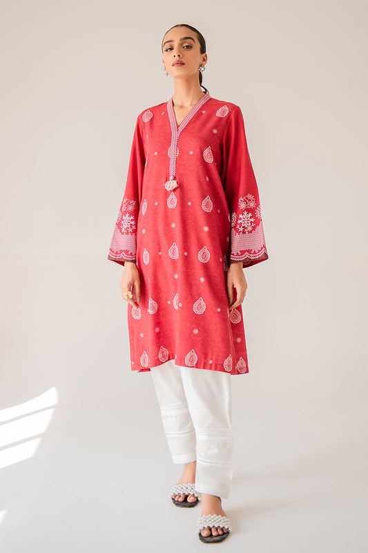RUBY MIST DIGITAL PRINTED SHIRT