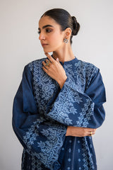 SPECTRAL HUES DIGITAL PRINTED KHADDAR SHIRT