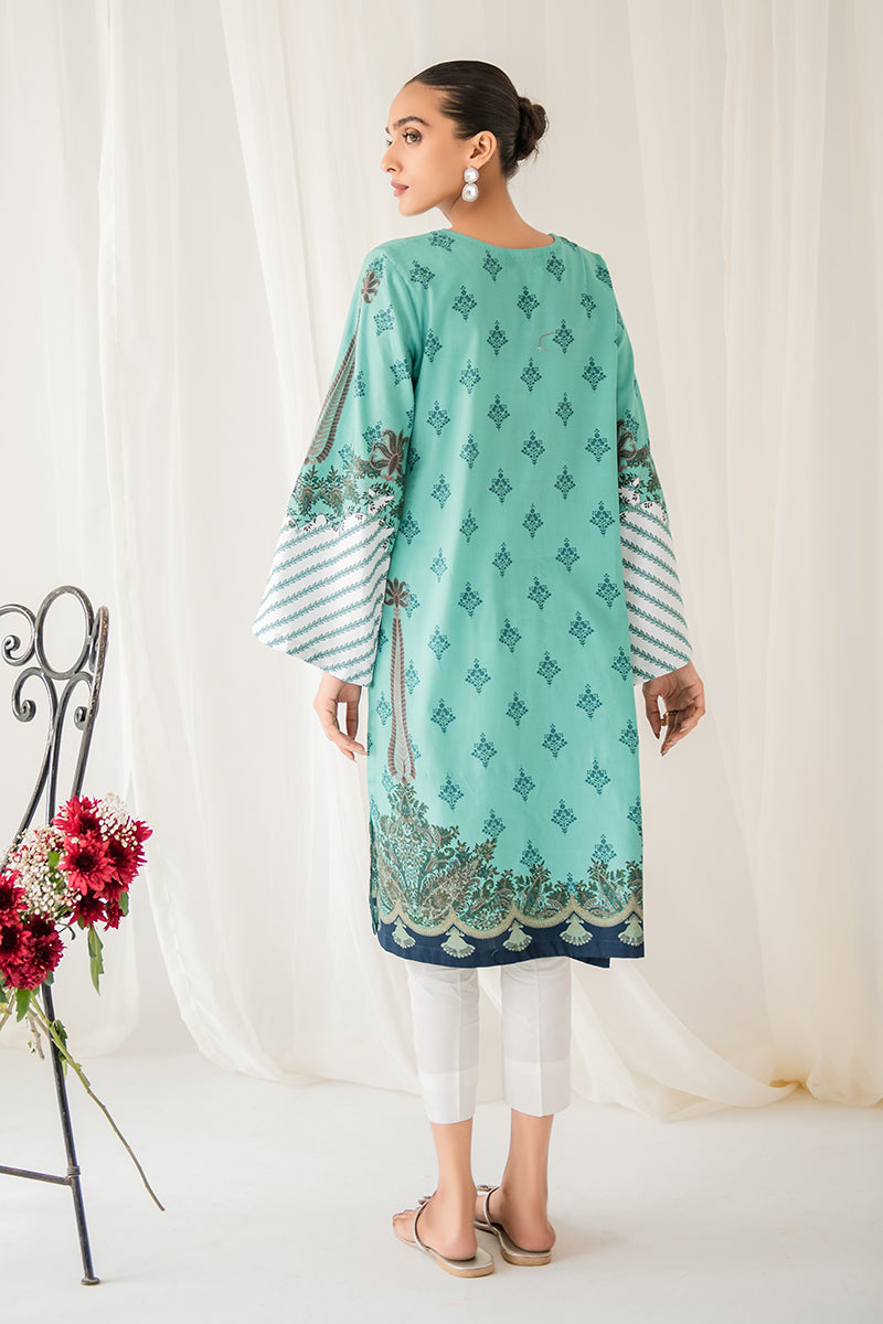 PRIME RISE PRINTED LINEN SHIRT