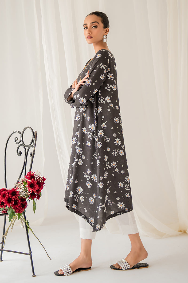 FLINT ROCK DIGITAL PRINTED LINEN SHIRT