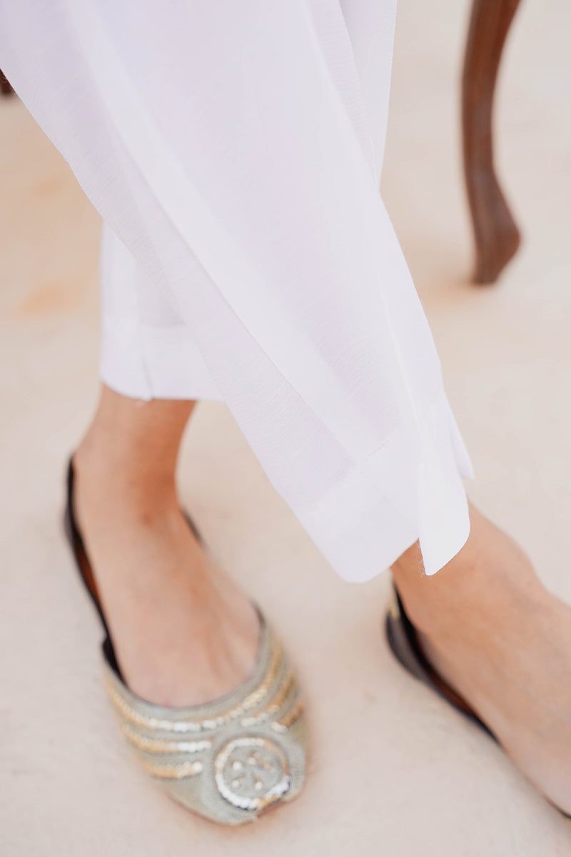 PLAIN FITTED PANTS-1