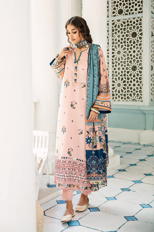 SERENITY ROSETTE - 3 PIECE (DIGITAL PRINTED BACK & SLEEVES)