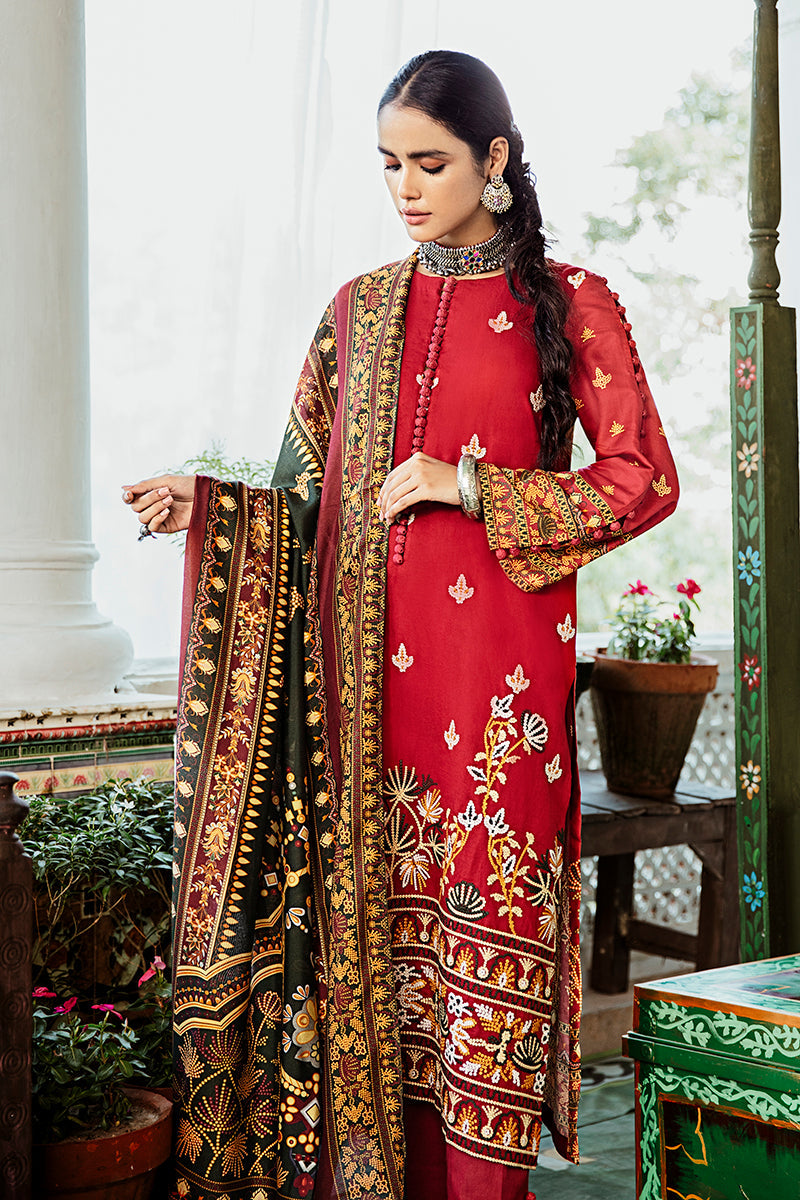 BOUDOIR VALIANT - 3 PIECE (DIGITAL PRINTED BACK & SLEEVES)