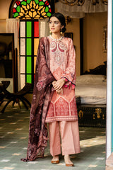 TANGERINE BLUFF - DIGITAL PRINTED LAWN - 3 PCS