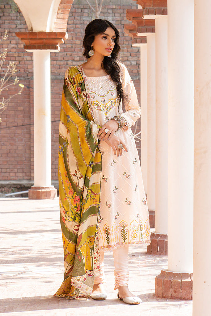 BLAZING SPRUCE - EMBROIDERED LAWN - 3 PCS