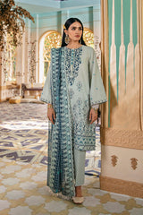 CRADLE ASH - EMBROIDERED LAWN - 3 PCS