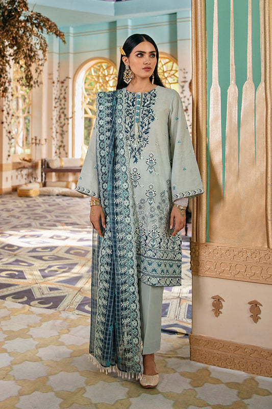 CRADLE ASH - EMBROIDERED LAWN - 3 PCS