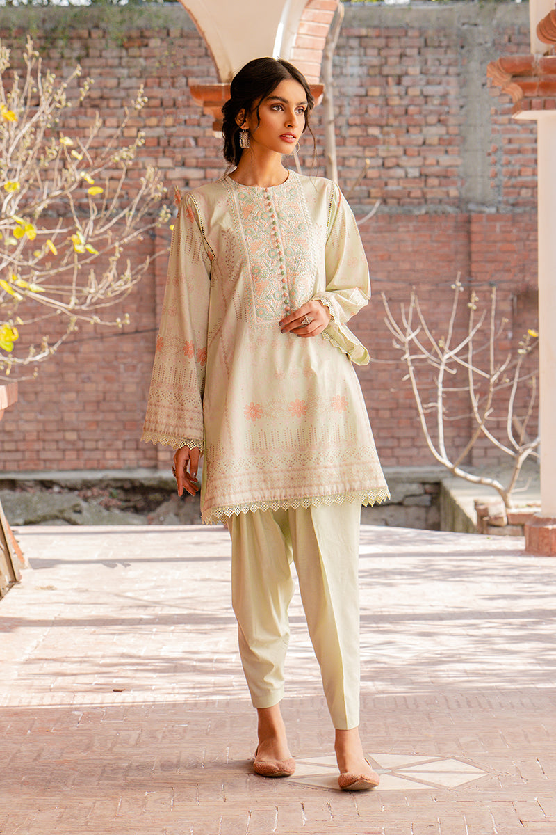 GREEN BUD - DIGITAL PRINTED LAWN - 2 PCS