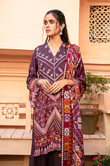 PLUM SQUARE - 3 PIECE