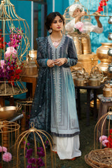 OCEAN RIPPLE - DIGITAL PRINTED LAWN - 3 PCS