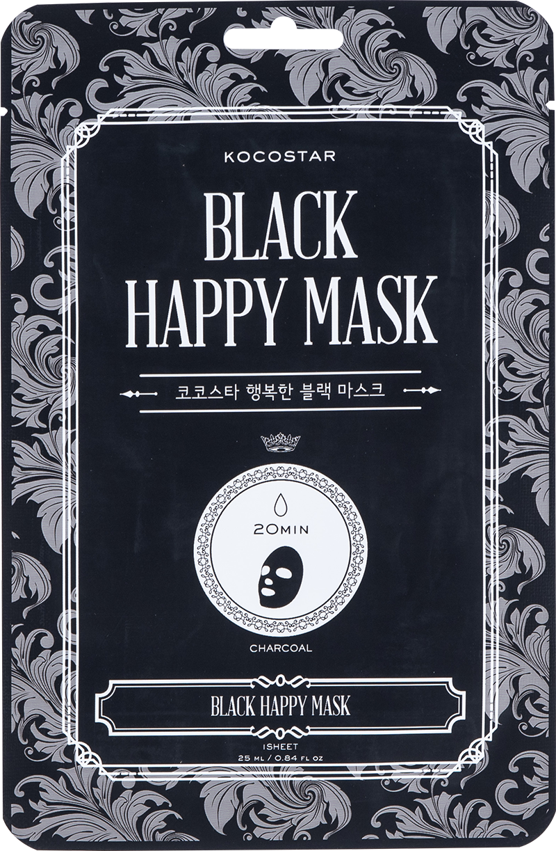 Kocostar Black Happy Mask-1 sheet