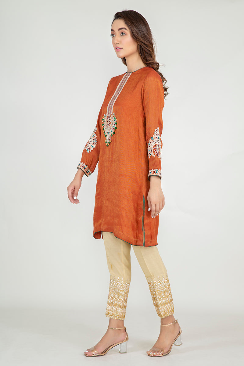 BURNT ORANGE
