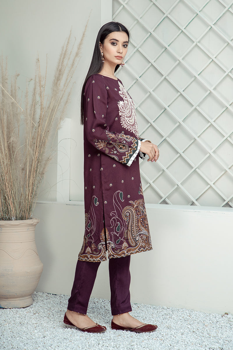 PAISLEY ROUGE  2 PIECE