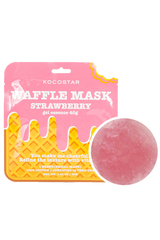 Waffle Mask Strawberry