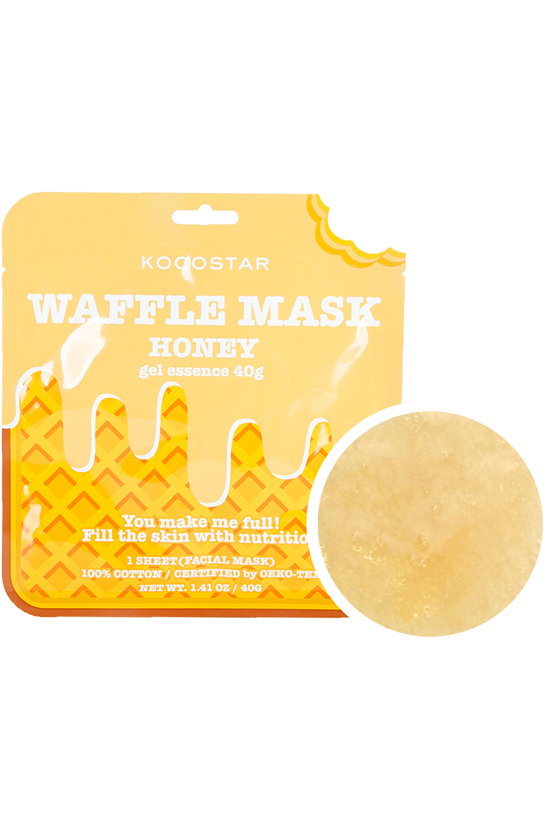 Waffle Mask Honey