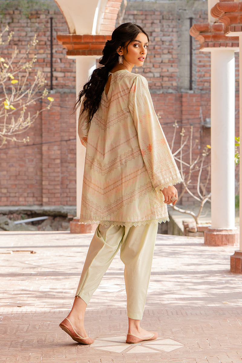 GREEN BUD - DIGITAL PRINTED LAWN - 2 PCS