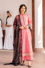 VERMILLION BLISS - DIGITAL PRINTED LAWN - 3 PCS