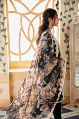 RAVEN BEAN - EMBROIDERED LAWN - 3 PCS