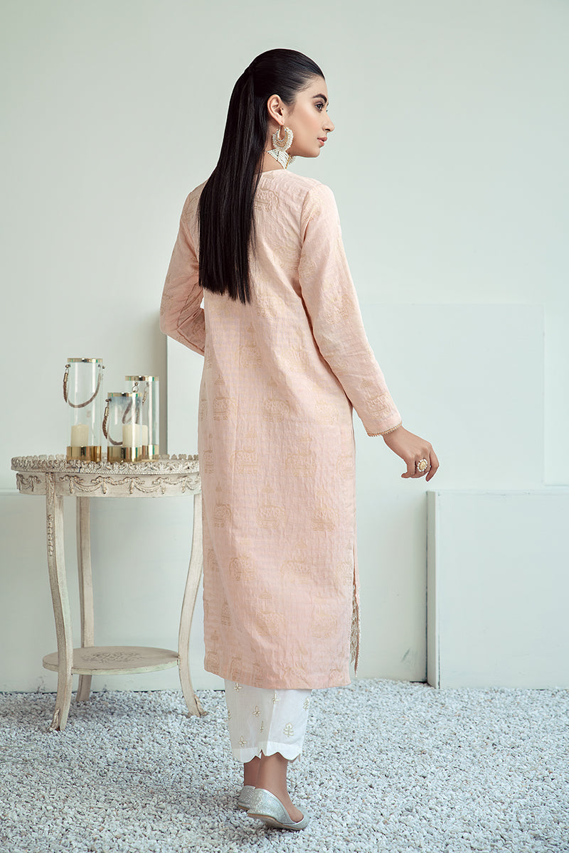 RUDDY CORAL - EMBELLISHED SHIRT