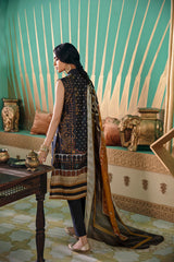 CAPULET OLIVE - EMBROIDERED LAWN - 3 PCS
