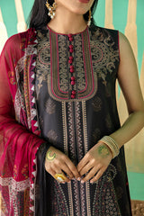 BLACK ODYSSEY - DIGITAL PRINTED LAWN -3 PCS
