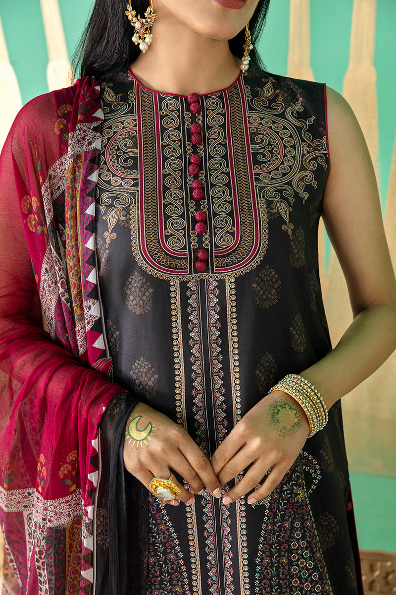 BLACK ODYSSEY - DIGITAL PRINTED LAWN -3 PCS