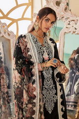 RAVEN BEAN - EMBROIDERED LAWN - 3 PCS