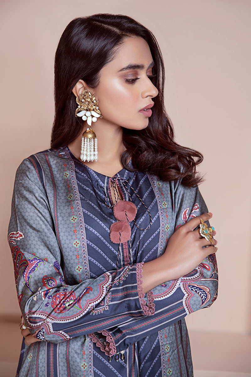 NAVY STRIPES - DIGITAL PRINT SHIRT