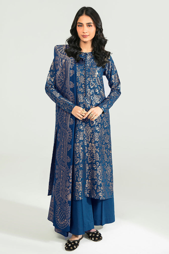 ORCHARD GLARE-B-3PC COTTON JACQUARD SUIT