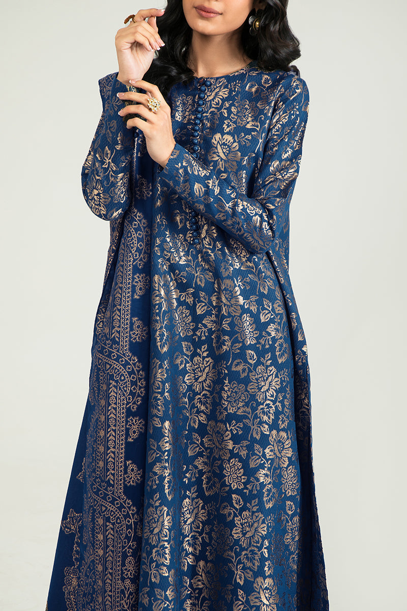 ORCHARD GLARE-B-3PC COTTON JACQUARD SUIT