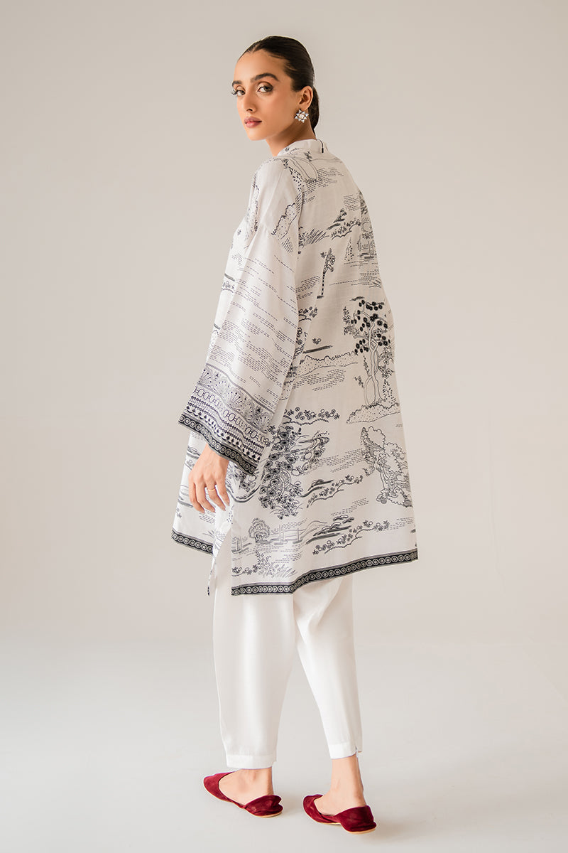 IVORY ESSENCE KHADDAR SHIRT