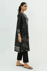 COAL PEARL-2PC PRINTED KHADDAR SUIT