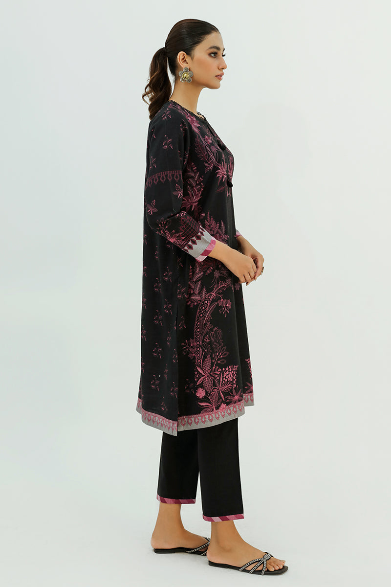 BLOSSOM HUES-2PC PRINTED KHADDAR SUIT