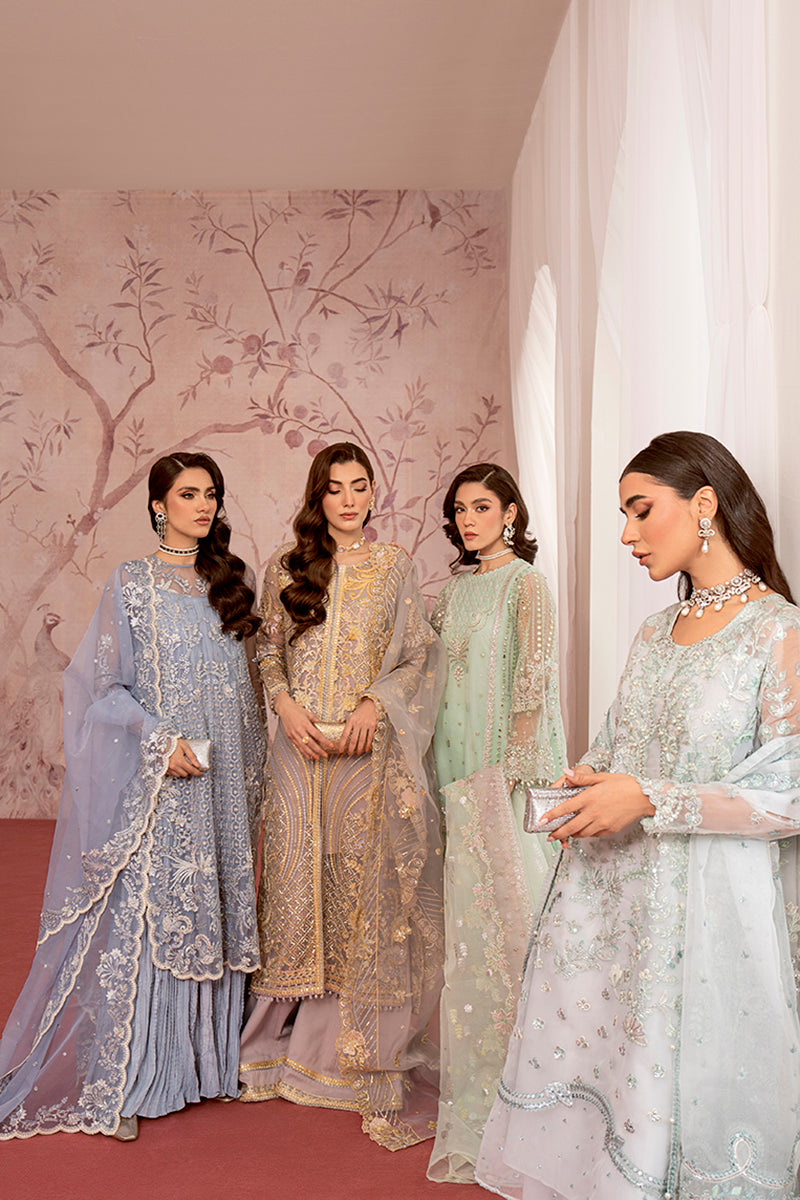 FREESIA-3PC EMBROIDERED LUXURY PRET