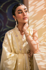 SYLVAN GRIS-3PC COTTON JACQUARD SUIT