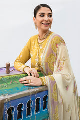 MOSS LILY-3PC (SHIRT, DUPATTA & TROUSER)