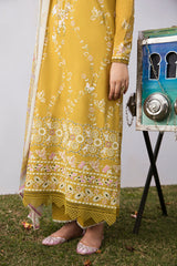 MOSS LILY-3PC (SHIRT, DUPATTA & TROUSER)