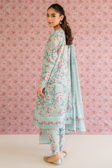 FLORAL HEAVEN-3PC PRINTED LAWN SUIT