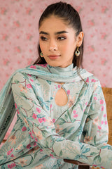 FLORAL HEAVEN-3PC PRINTED LAWN SUIT